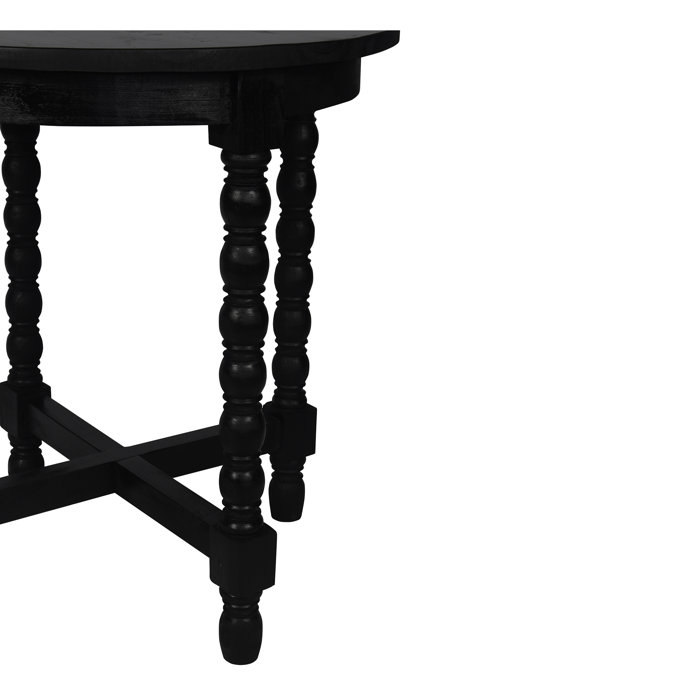 Baen Round Solid Wood End Table & Reviews Birch Lane